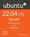 Cover: Ubuntu 22.04 LTS Server - Surfing Turtle Press