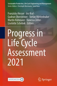 Enlarge image Cover: Progress in Life Cycle Assessment 2021 - Springer