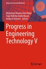 Cover: Progress in Engineering Technology V - Springer