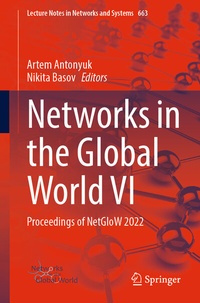 Abbildung von: Networks in the Global World VI - Springer