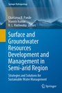 Cover: Surface and Groundwater Resources Development and Management in Semi-arid Region - Springer