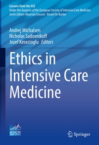 Abbildung von: Ethics in Intensive Care Medicine - Springer