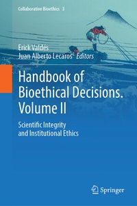 Abbildung von: Handbook of Bioethical Decisions. Volume II - Springer