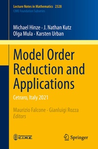Enlarge image Cover: Model Order Reduction and Applications - Springer