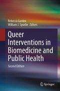 Cover: Queer Interventions in Biomedicine and Public Health - Springer