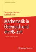 Cover: Mathematik in &Ouml;sterreich und die NS-Zeit - Springer Spektrum