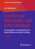 Cover: Schriften zur Wirtschafts- und Kultursoziologie - Springer VS