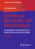 Cover: Schriften zur Wirtschafts- und Kultursoziologie - Springer VS
