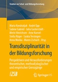 Cover: Transdisziplinarit&auml;t in der Bildungsforschung - Springer VS