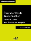 Cover: &Uuml;ber die W&uuml;rde des Menschen - De hominis dignitate - BoD - Books on Demand