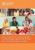 Cover: Good practices for promoting gender equality through rural advisory services - Food & Agriculture Organization of the United Nations (FAO)