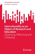 Cover: Interculturality as an Object of Research and Education - Springer