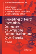 Cover: Proceedings of Fourth International Conference on Computing, Communications, and Cyber-Security - Springer
