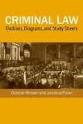 Cover: Criminal Law: Outlines, Diagrams, and Exam Study Sheets - Sulis Academic