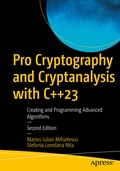 Cover: Pro Cryptography and Cryptanalysis with C++23 - APress