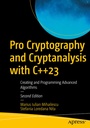 Cover: Pro Cryptography and Cryptanalysis with C++23 - APress
