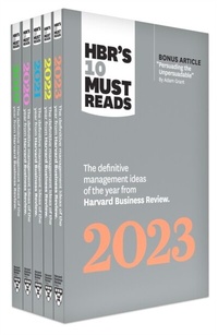 Abbildung von: 5 Years of Must Reads from HBR: 2023 Edition (5 Books) - Harvard Business Review Press