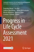 Cover: Progress in Life Cycle Assessment 2021 - Springer