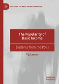 Cover: The Popularity of Basic Income - Palgrave Macmillan