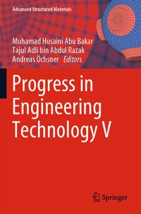 Enlarge image Cover: Progress in Engineering Technology V - Springer