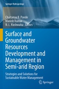 Cover: Surface and Groundwater Resources Development and Management in Semi-arid Region - Springer