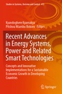 Cover: Recent Advances in Energy Systems, Power and Related Smart Technologies - Springer