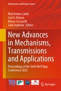 Cover: New Advances in Mechanisms, Transmissions and Applications - Springer