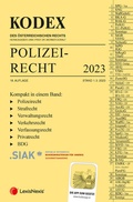 Bild: KODEX Polizeirecht 2023 - inkl. App - LexisNexis Verlag ARD ORAC GmbH