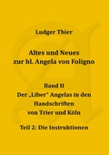 Cover: Altes und Neues zur hl. Angela von Foligno, Bd. II/2 - Books on Demand
