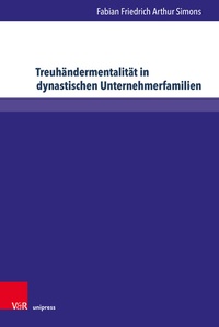 Abbildung von: Treuhändermentalität in dynastischen Unternehmerfamilien - Brill Deutschland