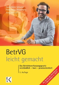 Abbildung von: BetrVG - leicht gemacht. - Ewald von Kleist Verlag