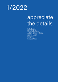 Enlarge image Cover: appreciate the details - Pangramm
