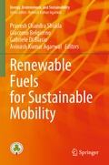 Cover: Renewable Fuels for Sustainable Mobility - Springer