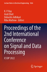 Enlarge image Cover: Proceedings of the 2nd International Conference on Signal and Data Processing - Springer