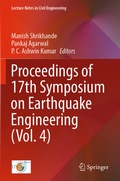 Cover: Proceedings of 17th Symposium on Earthquake Engineering (Vol. 4) - Springer