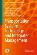Cover: Transportation Systems Technology and Integrated Management - Springer