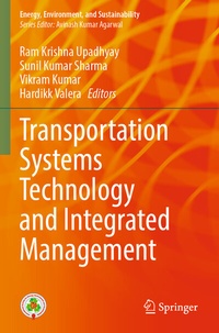 Enlarge image Cover: Transportation Systems Technology and Integrated Management - Springer