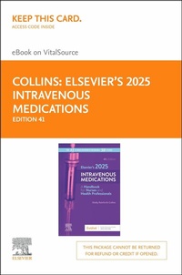 Abbildung von: Elsevier's 2025 Intravenous Medications - E-Book - Elsevier