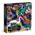 Cover: Birds Illuminated 500 Piece Glow in the Dark Puzzle - Mudpuppy Press