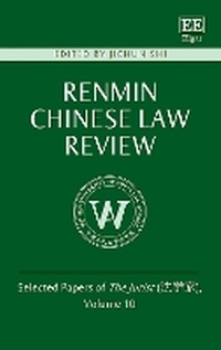 Abbildung von: Renmin Chinese Law Review - Edward Elgar Publishing