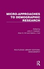 Cover: Micro-Approaches to Demographic Research - Routledge