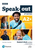 Cover: Speakout 3ed A2+ Student's Book and eBook with Online Practice - Pearson Education Limited