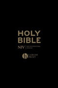 Cover: NIV Larger Print Personal Black Leather Bible - John Murray Publishers Ltd
