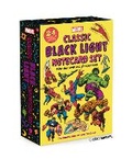 Cover: Marvel Classic Black Light Notecard Set: 24 Oversized Cards + Envelopes for Any and All Occasions - Abrams Comicarts
