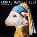 Cover: Animal Masterpieces 2024 12 X 12 Wall Calendar - Willow Creek Press