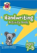 Cover: Handwriting Activity Book for Ages 7-8 (Year 3) - Coordination Group Publications Ltd (CGP)