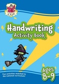 Cover: Handwriting Activity Book for Ages 8-9 (Year 4) - Coordination Group Publications Ltd (CGP)