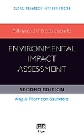 Cover: Advanced Introduction to Environmental Impact Assessment - Edward Elgar Publishing