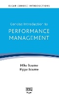 Cover: Concise Introduction to Performance Management - Edward Elgar Publishing