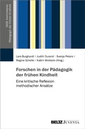 Cover: Forschen in der P&auml;dagogik der fr&uuml;hen Kindheit - Beltz eBook